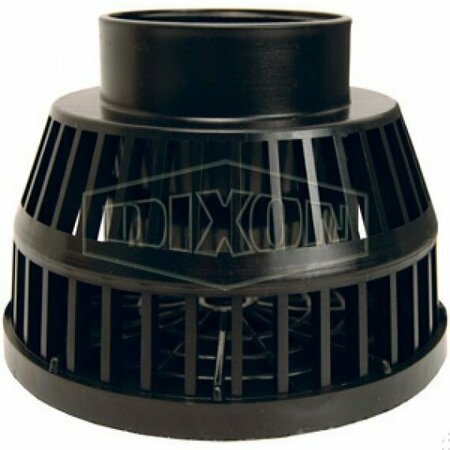 DIXON 4 in FEM NPT SUCTION STRAINER BLACK TSS40